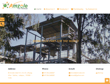 Tablet Screenshot of amzole.com